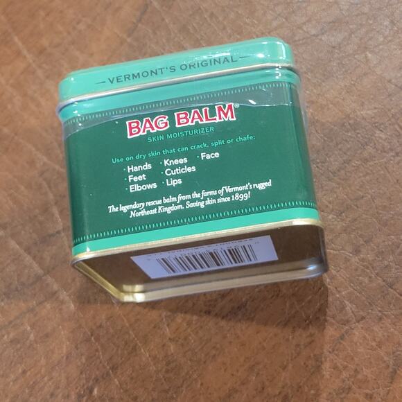 Vermont’s Original Bag Balm, Skin & Body Moisturizer for Dry Skin, 8oz Tin New - Picture 4 of 7